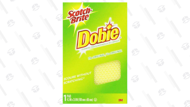 Dobie’s non-scratch scrubbing pads can be used to clean a lot of different things at your campsite, and last long enough that you’ll only have to bring one into the backcountry with you.
